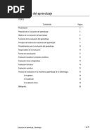 Evaluación Del Aprendizaje