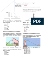 D5 - Resolver Problema Que Envolva Razões Trigonométricas No Triângulo