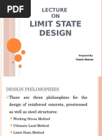 Lecture On Limit State Design by Manish Bhutani