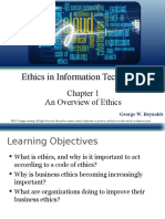 Reynolds PPT Ch01 An Overview of Ethics