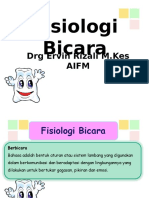 Fisiologi Bicara