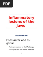 Inflammatory Lesions of The Jaws