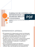 Farmacos de Control en Hipertension Arterial, Diabetes