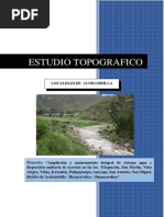 Estudio Topografico