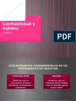 Clase 6 (Validez y Confiabilidad)