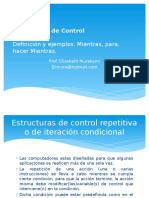 Estructuras de Control-Iterativa.