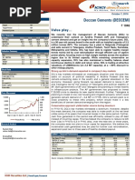 Deccan Cements (DECCEM: Value Play