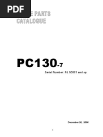 Pc130-7 Spare Parts Catalogue