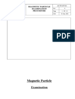 MT Test Procedure According To Asme