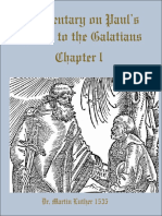 Paul's Epistle To The Galatians