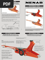 Nenab Hpg-810: Air-Hydraulic Jacks