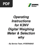 K3NV Omron Meter Calibration and Selection Why