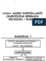 Event Based Surveillance