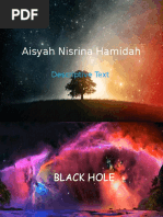 Aisyah Nisrina Hamidah: Descriptive Text