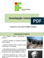 Aula em Slides Sobre Gravitação