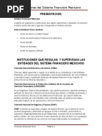 Comisiones Del Sistema Financiero Mexicano