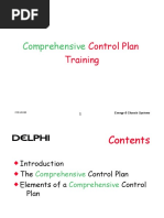 Delphi Comprehensive Control Plan