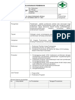 5.1.4.1 Sop Pelaksanaan Pembinaan