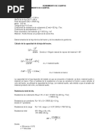 Calculo de Rendimiento