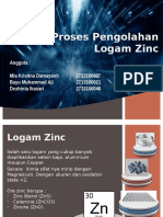 Proses Pengolahan Logam Zinc