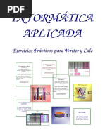 INFORMATICA APLICADA Ejercicios Practicos para Writer y Calc