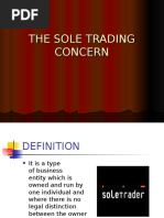 Sole Trading