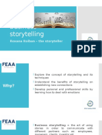 Business Storytelling: Roxana Roiban - The Storyteller