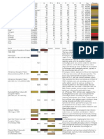 RAL Vehicle Colour Chart - 01