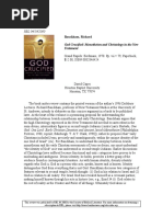 Review Bauckham, Richard, God Crucified