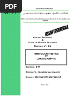 M15 - Photogrammétrie Et Cartographie BTP-TSGT