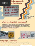 Linguistic Landscape