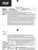 Planificación Segundo Semestre Octavo