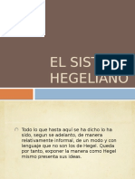 El Sistema Hegeliano