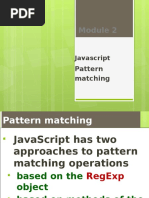 4 Pattern Matching