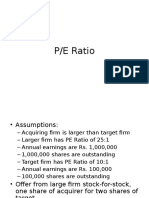 PE Ratio