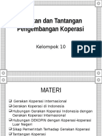 Gerakan Dan Tantangan Pengembangan Koperasi