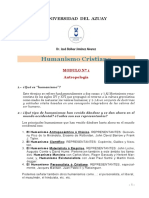 Banco de Preguntas de Humanismo Cristiano R