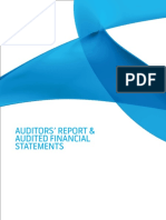 Auditors Report and Audited Financial Statements