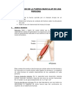 Determinacion de La Fuerza Muscular en Una Persona