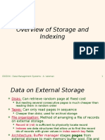 Overview of Storage and Indexing: CSCD34 - Data Management Systems - A. Vaisman 1