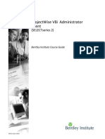 ProjectWise V8i Administrator Client Course Guide PDF