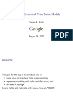 Bayesian Structural Time Series Models