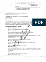 Pharmacognosy by Sir Tanveer Khan: Chromatography