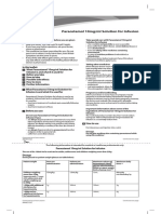 Paracetamol 10mg/ml Solution For Infusion PIL - UK