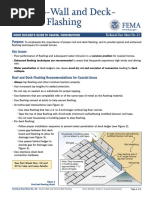 Roof To Wall and Deck To Wall Flashing PDF