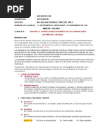 Errores y Correcciones en Las Medidas Con Cinta