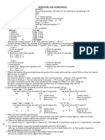 Operators and Expressions-Chapter - 8