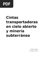 Informe Cintas Transportadoras