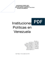 Instituciones Políticas en Venezuela