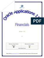 Oracle Applications - Financials 11i - V4.2